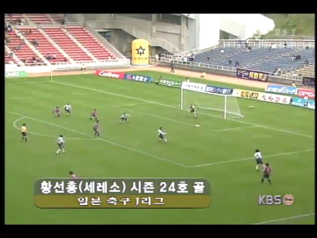 [스포츠 단신] 일본프로축구 세레소오사카 황선홍, 시즌 24호 골 외 4건