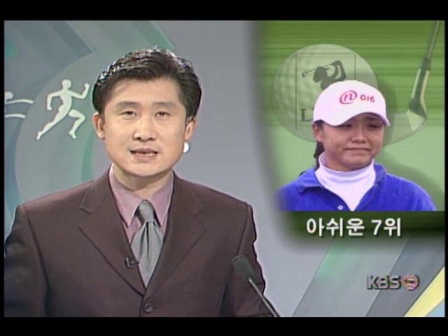 LPGA투어 LA여자 챔피언십 골프대회 김미현, 공동7위