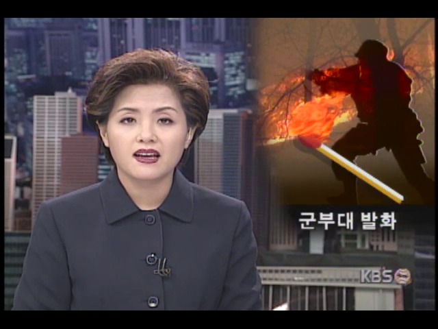 고성산불은 군부대 실화 판명 