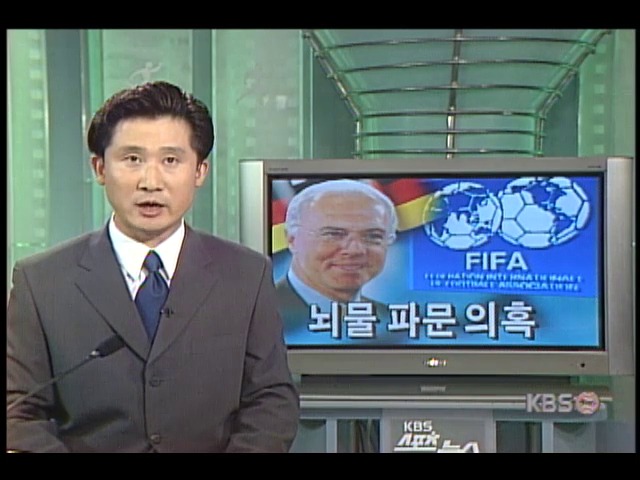국제축구연맹 뇌물 파문의혹 