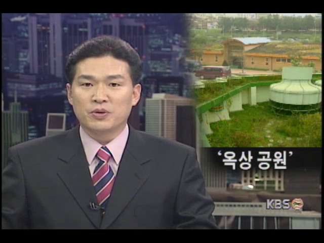 <긴급점검>옥상조경으로 에너지절약 