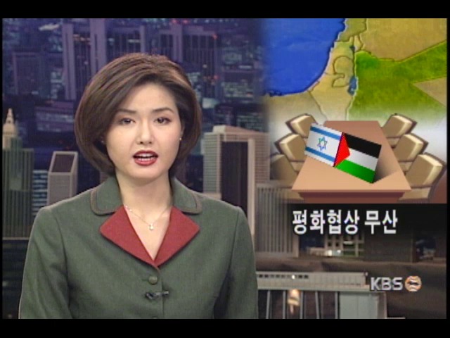 중동평화협상 무산 