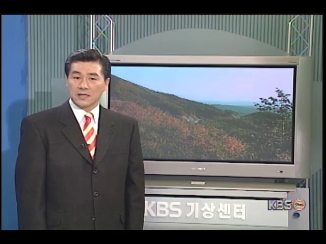내일 차차 흐리고 약간의 비 