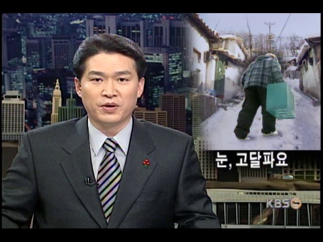 눈, 고달파요 