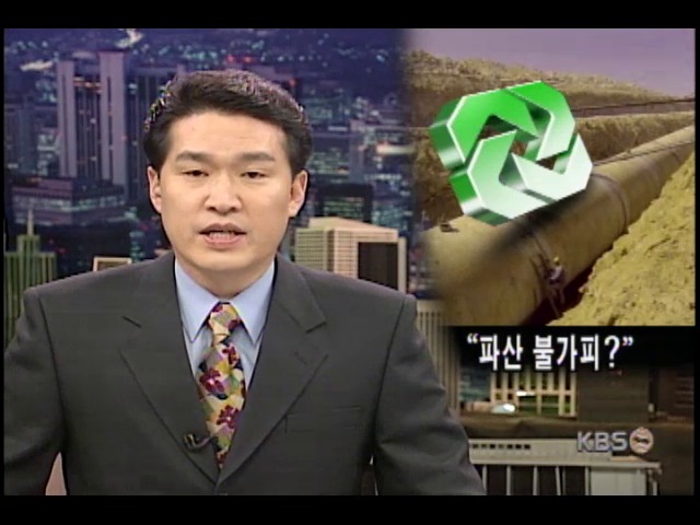 진념 부총리, 동아건설 파산불가피 