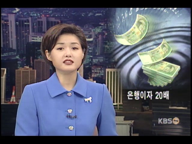 저금리 무풍지대 '사채시장' 