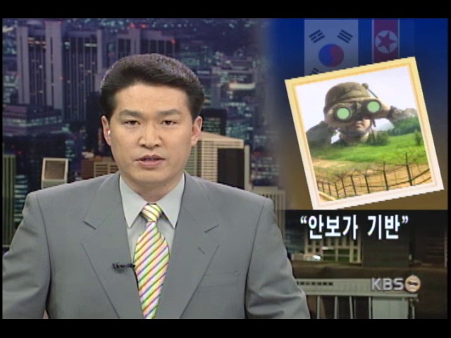 김대통령, 대북 화해 바탕은 안보 