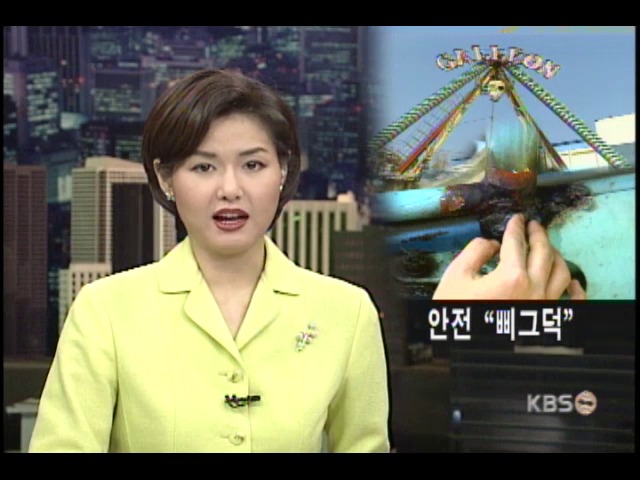 놀이시설 기구 안전에 큰 허점 