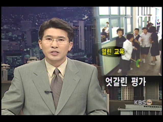 열린 교육 6년째, 엇갈린 평가 