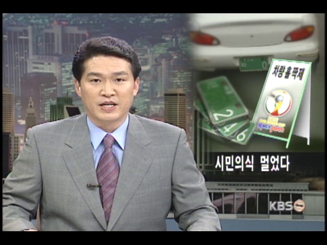 자동차 홀짝제 호응 낮았다 