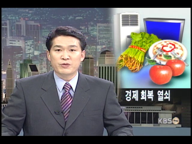 소비가 경제회복의 열쇠다 