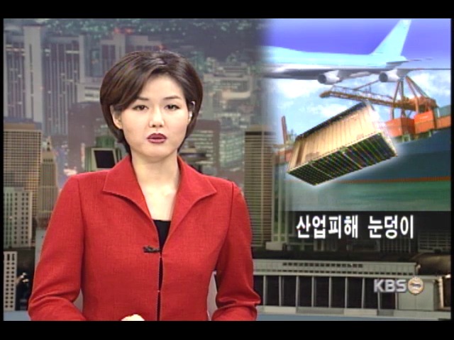 총파업으로 산업피해 눈덩이 