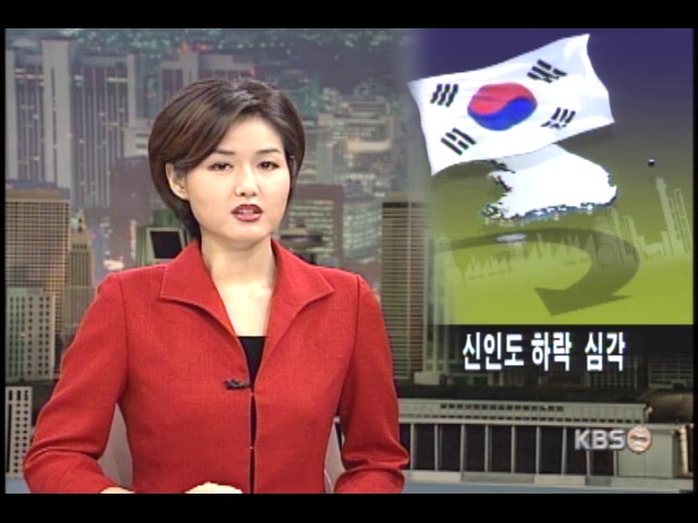대외신인도 추락 더욱 심각 
