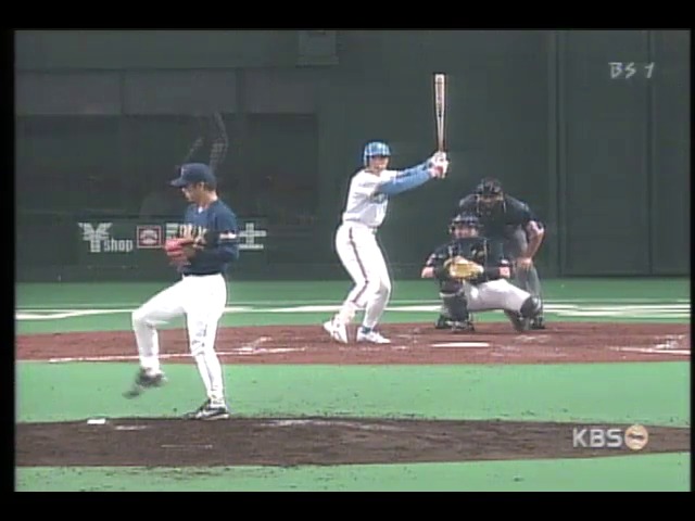 구대성 6번째 선발 등판 만에 승 