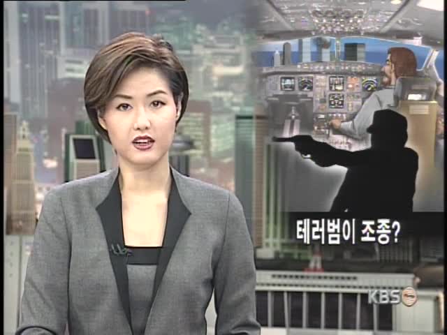 조종 경험 많은 테러범에 의해 조종 가능성 