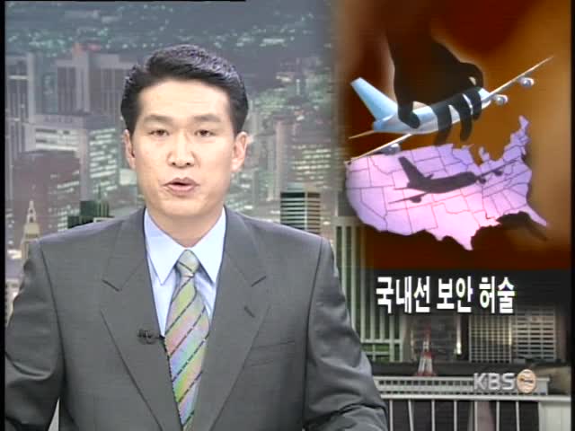 미국 국내선 취약 드러나 