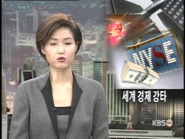 미국증시 붕괴, 전세계에 파장 