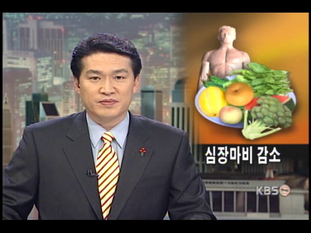 섬유소, 심장마비 위험 낮춰 