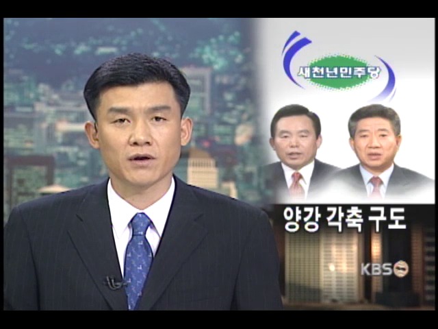 민주당 경선 양강 각축 구도 