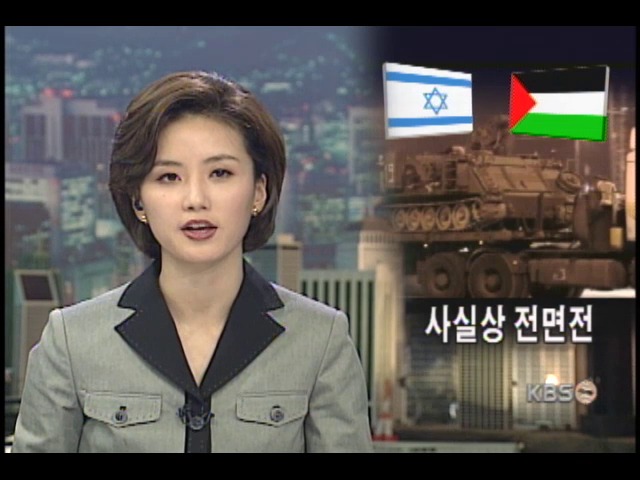 이스라엘-팔레스타인 사실상 전면전 