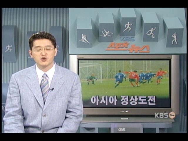 청소년축구, 아시아 정상도전 