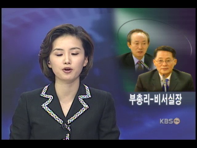 신임 경제부총리 전윤철 씨.비서실장 박지원 씨 임명 