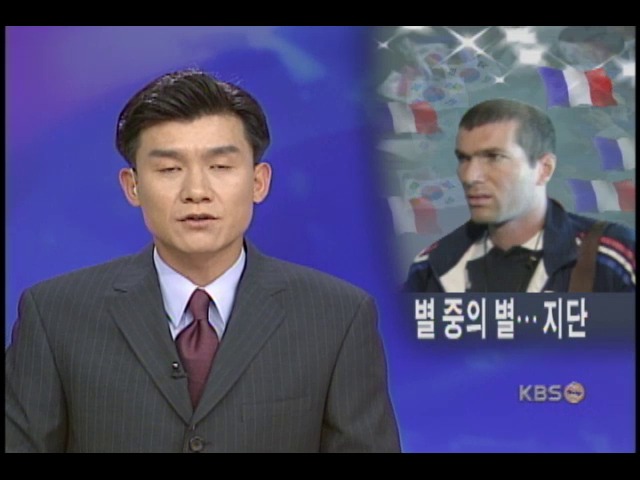 지단, 한국에서도 인기 캡 