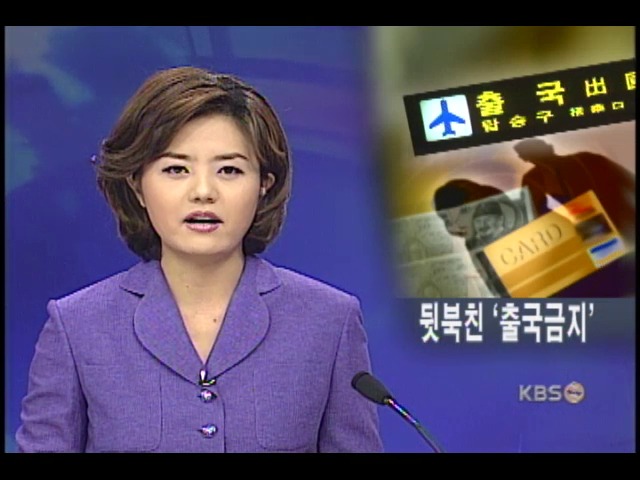 때늦은 출금 부녀 살해 용의자 해외 도피 