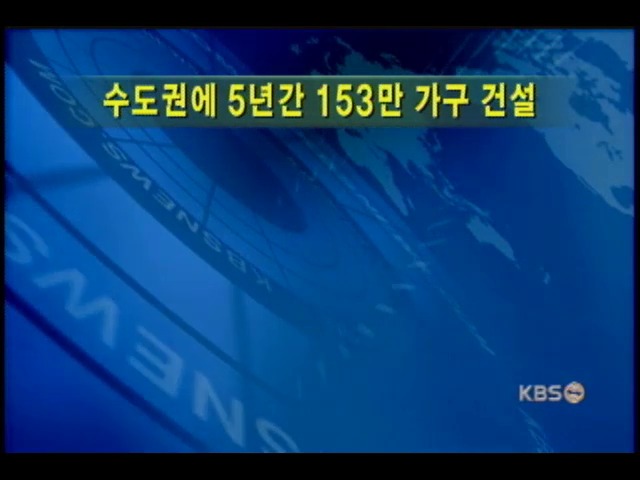 5년간 공공택지 2880만평 공급 