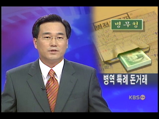 병무청, 병역특례 돈거래 의혹조사 