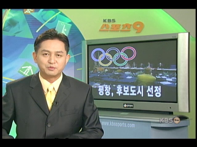 평창, 2010년 동계올림픽 후보도시선정 