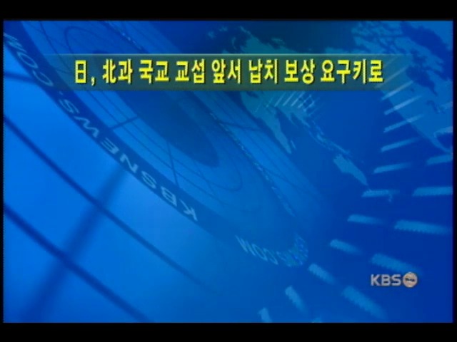 일, 북에 납치 사망원인 요구키로 
