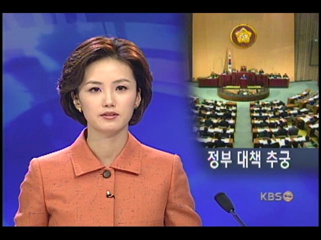 국회, 북핵 정부 대책 추궁 