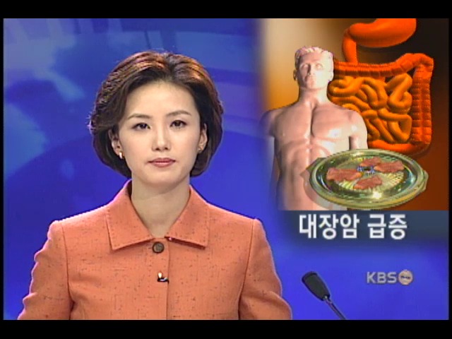 서구식 식생활로 대장암 사망률 급증 