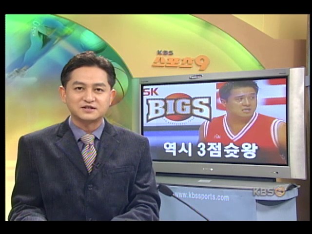 문경은, 정규리그 3점슛 700개 돌파 