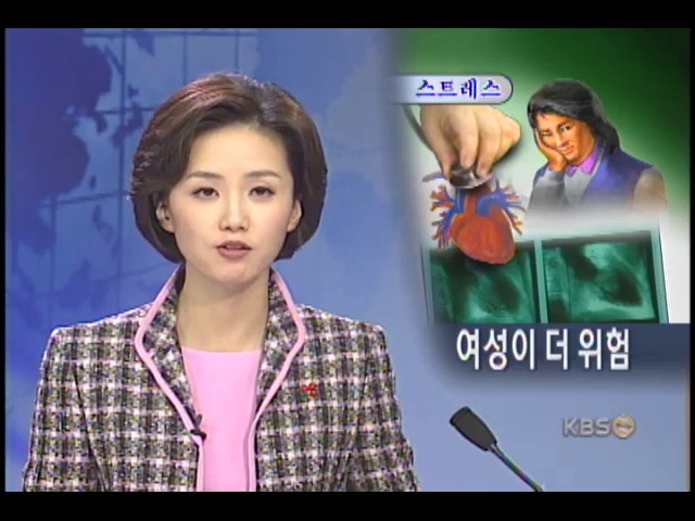 스트레스성 심근증, 여성이 더 위험 