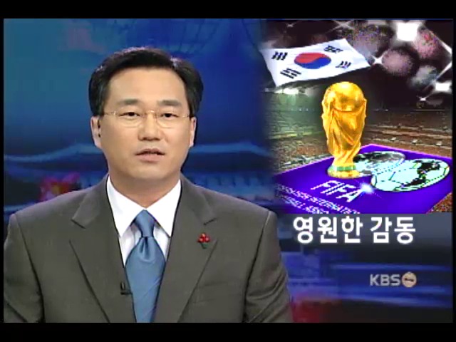 2002년 월드컵, `4강 신화` 감동 