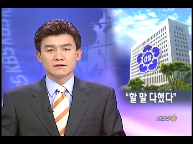 검찰, '아쉬움 남았지만 할 말 다해' 