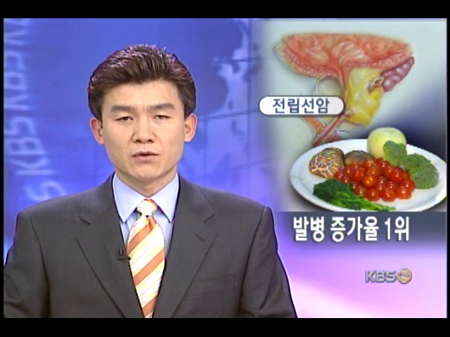 전립선암 증가율 1위, 예방 비상 