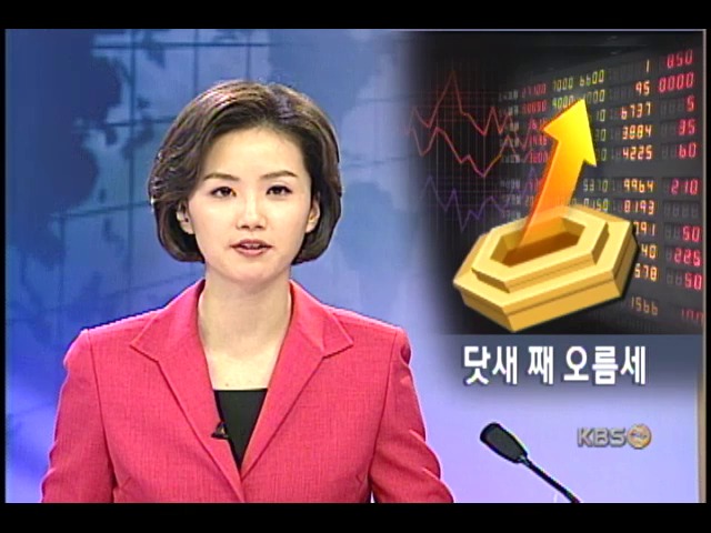주가 5일째 상승, 620선 돌파 