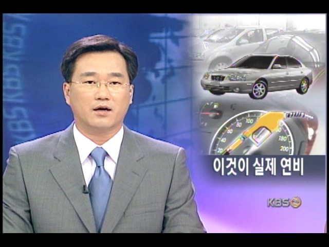 자동차 연비 거품 빠진다 