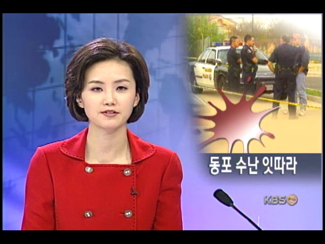해외동포 잇딴 수난 