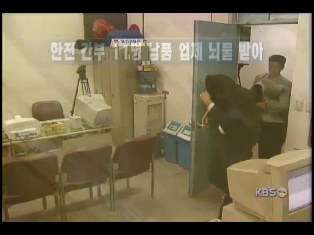 한전 과장 등 뇌물 수수 혐의 구속 