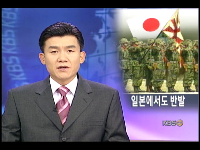`유사법제` 일본 국내 반발 