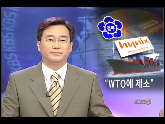 정부 WTO 제소, 하이닉스 수출선 변경 