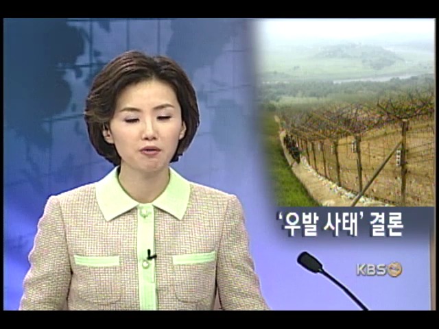 국방부 `DMZ 총격 오발` 잠정 결론 