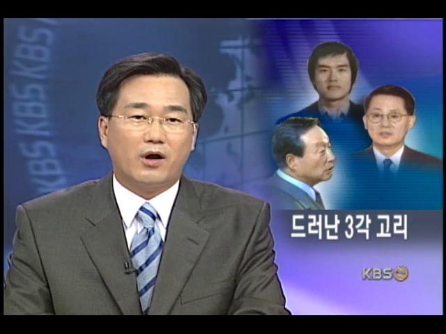 권노갑-박지원-김영완 씨의 삼각 고리 