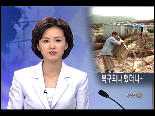 또 다시 태풍 피해, 영동지역 참담 