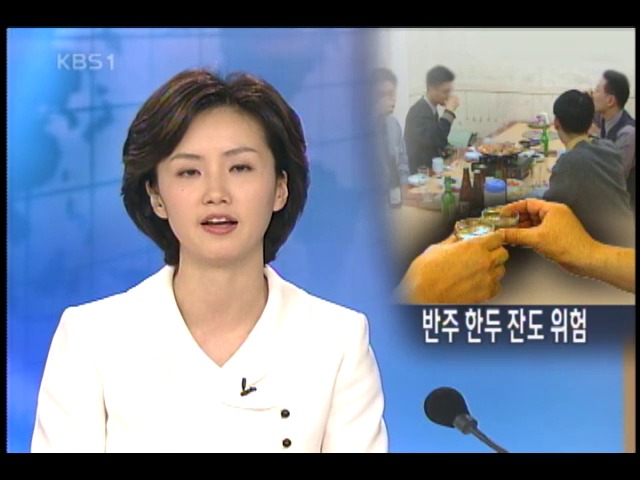 반주 한두 잔도 질병 위험 높인다 