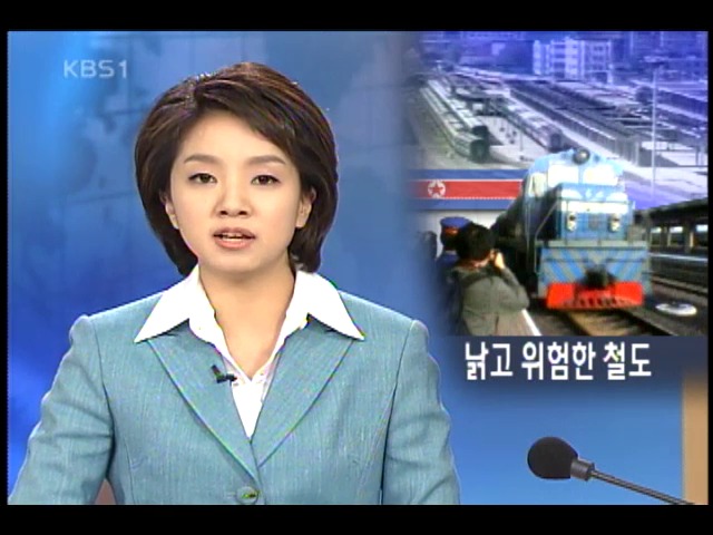 움직이는 시한폭탄, 북한 철도 